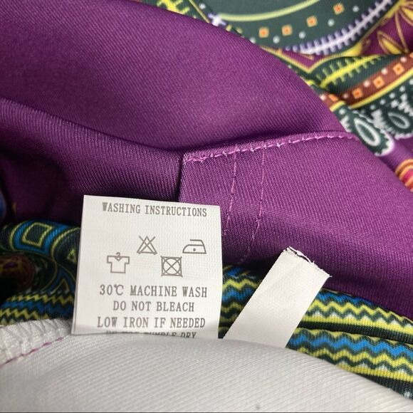 Unisex African Print Dashiki Hooded‎ Pullover Size X-Small New Without Tags - Picture 9 of 9